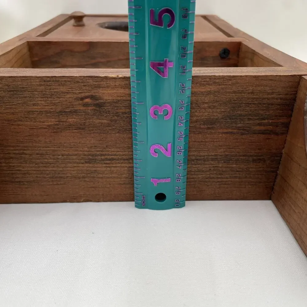 Vintage Wood Shelf With 1 Cutout Heart Door